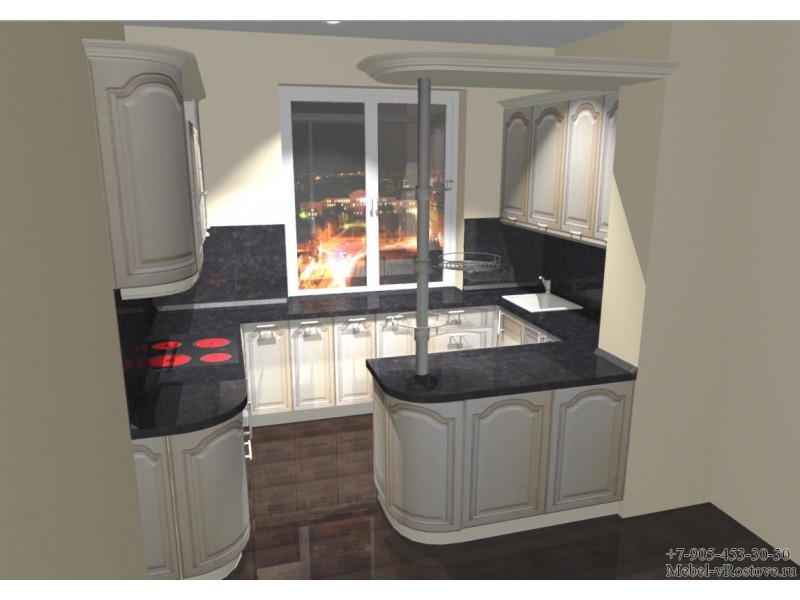 Дизайн кухни и проекты кухонных гарнитуров