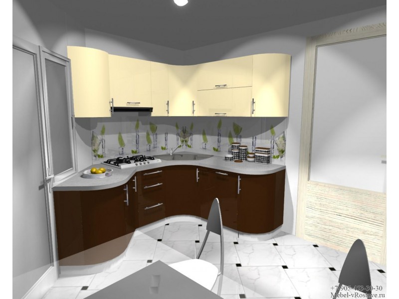 Дизайн кухни и проекты кухонных гарнитуров